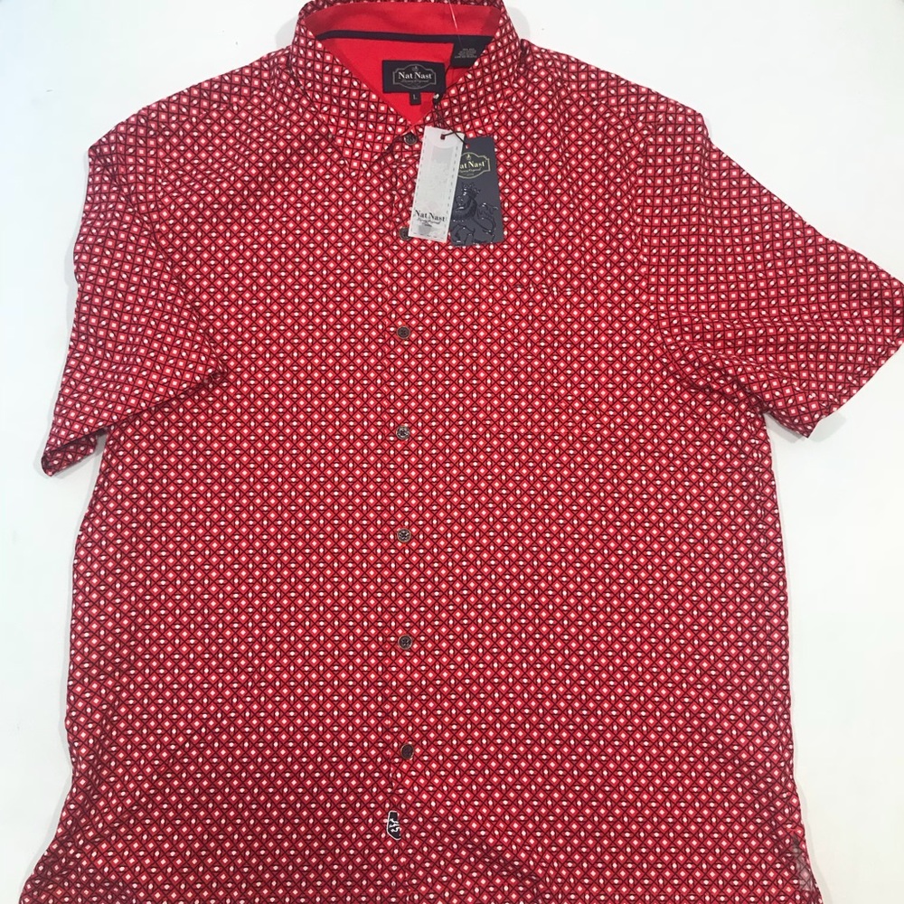 Nat Nast brand new MSRP 155 button up shirt